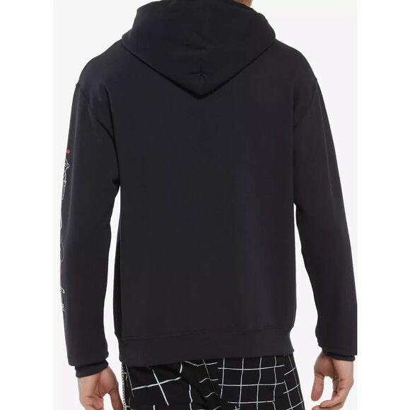 Hot Topic 0023 Unisex Sz Large Black Adventure Time Marceline Guitar Hoodie - Picture 11 of 11